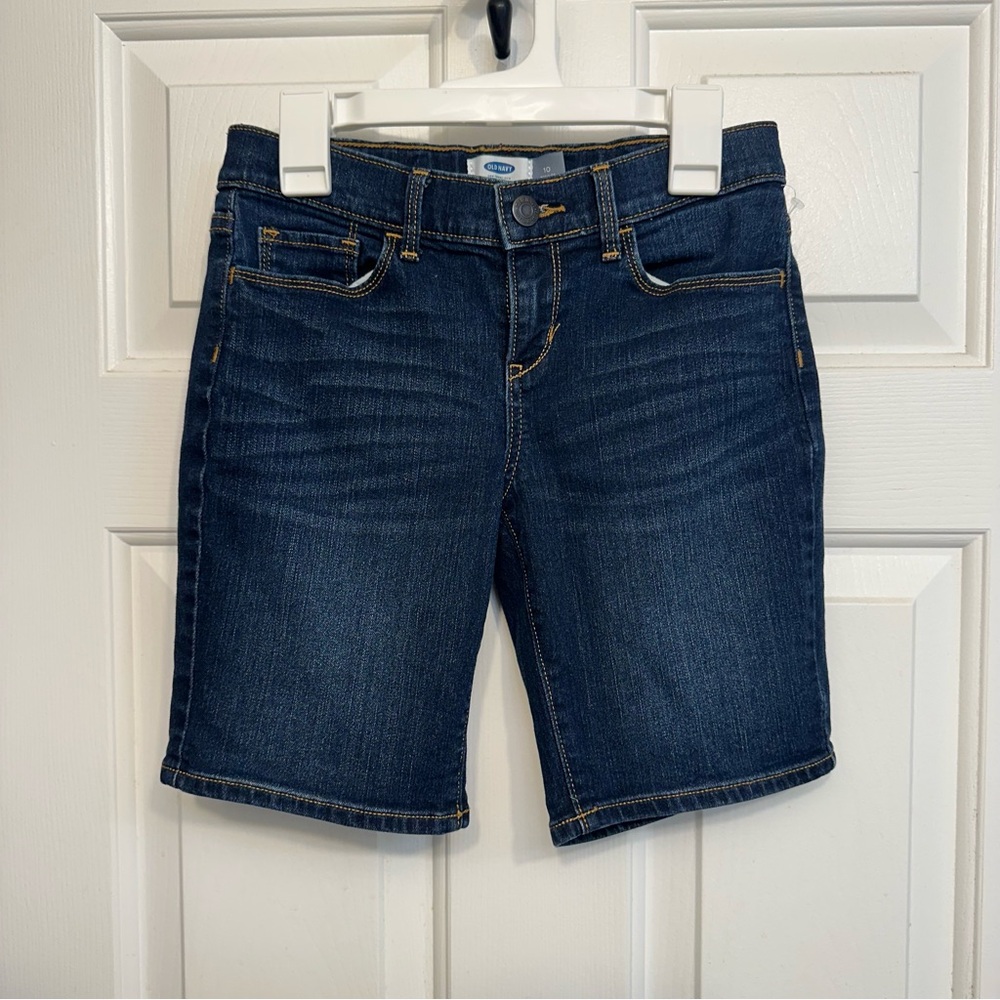 NWOT- Old Navy Dark Blue Kids Denim Shorts